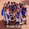 Softball pelo bows- 16,5 cm Softball Cheer bows- Softball accessories- de