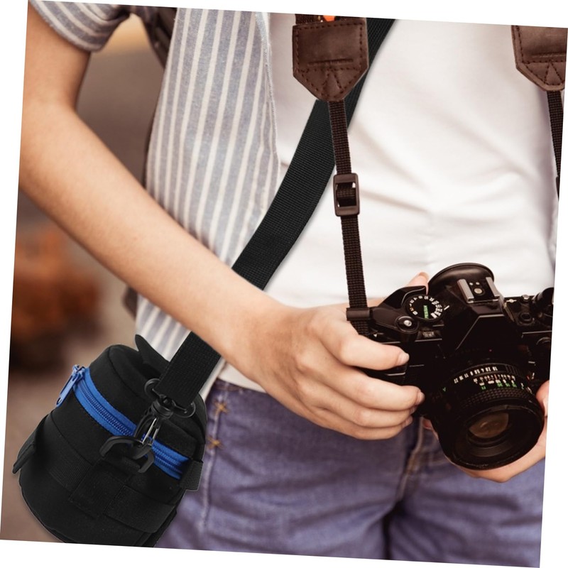 COHEALI 1Pc Shockproof Camera Lens Bag Pouch for DSLR Belt