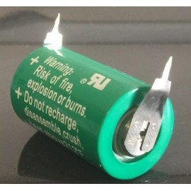 Varta Brand New Varta CR1/2AA 3V Lithium Battery CR14250 w/ polarized solder tags