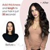 Benehair Clip in Hair Extensions V-Shaped Straight Human Hair Extensions