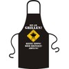Fun Barbecue Apron "Bin At Barbecue"
