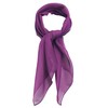 TigerTie Fine Women's Chiffon Velour Scarf in Plain Colour 58