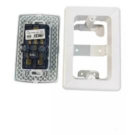 GAGO Contacto Dúplex + Chalupa Caja De Sobreponer Kit 2 Juegos