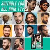Black Beard Dye Shampoo for Men, Herbal Grey Reducing Mens