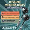 Designa Darts Meteors | 32g Premium 90% Tungsten Heavy Barrel