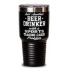 ODTGIFTS Funny Sports Trading Cards Tumbler Just Another Beer Drinker