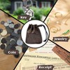ELNX Coin Pouch, 12.2 x10cm Leather Pouch Small Drawstring Pouch