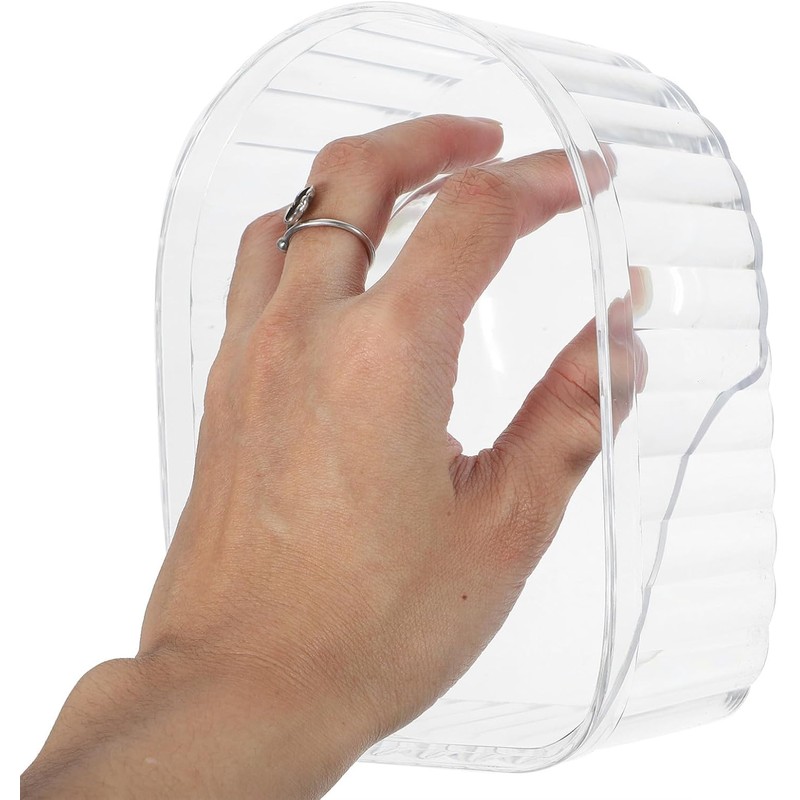 Recipiente para Remojo de Uñas Transparente Cuenco de Manicura para