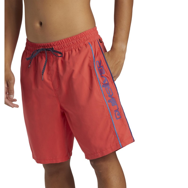 Quiksilver Men's Board Shorts, Double Piping, 19 Inches Length, Includes