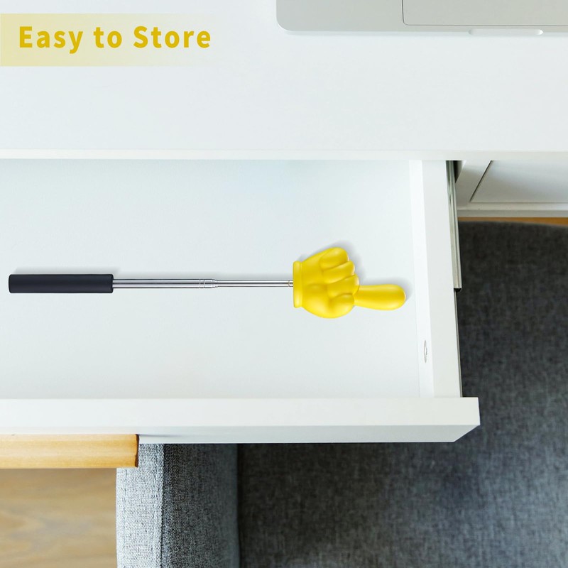 Telescopic Big Finger Teacher Pointer for Classroom,Conference Presentation, Retractable Pointer