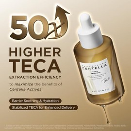 Skin1004 Madagascar Centella Teca Ampoule Korean Face Serum For Oil Balance Moisture Barrier Support With Pdrn Hydrating Skin Firmness Care