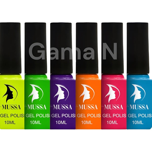 Gama Gel Esmalte Uv Semipermanente 6 Piezas - Elegir Gama