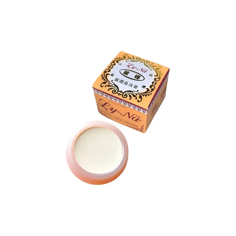 Crema Facial Ly-Na Rosa Hidratante Todo Tipo de Piel 10g