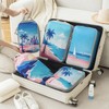 Compression Packing Cubes,5 Pcs Travel Packing Cubes Set,Lumobrilla Travel Organisers