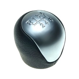 Generic Gear Knob Compatible/Replacement Part for Hyundai Elantra I30 FD GD IX35 Tucson Kia Optima Soul 6-Speed Silver