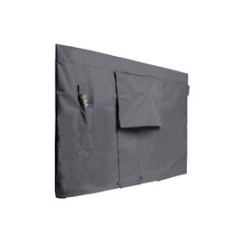 Covermates Outdoor Full TV Cover - Various Sizes, Durable Polyester, Weatherproof, Dustproof, Remote Pouch, Outdoor TV Covers, 55-59 Inch Screen Size, Charcoal