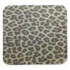 Calabria 1 Pack Microfiber Cleaning Cloth Green Grey Cheetah Animal
