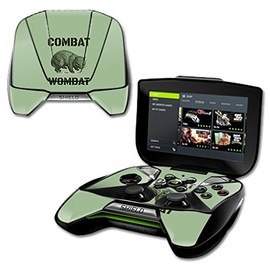 MightySkins Skin Compatible with NVIDIA Shield Portable – Combat Wombat | Protective, Durable, and Unique Vinyl Decal wrap Cover | Easy to Apply, Remove, and Change Styles | Made in The USA