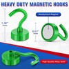 Niuknow Magnetic Hooks, 8 Pack Strong Magnetic Hooks Cruise for