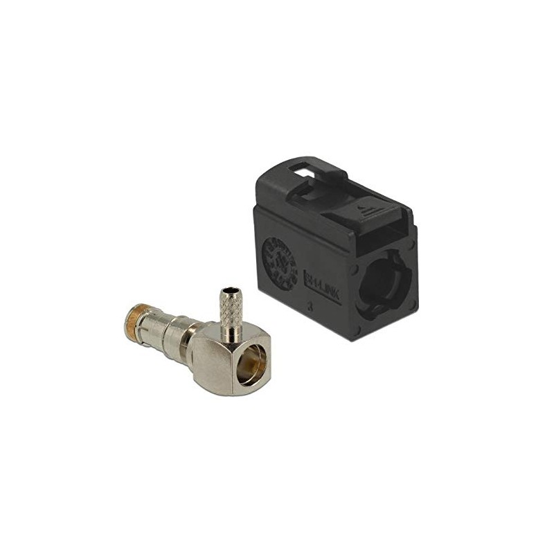 Delock Fakra A Connector 90 for Crimping
