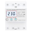 Adjustable Voltage Protector 3Phase LCD Multifunctional SelfResetting STVP936 230v 400V