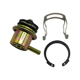 SLWACLL Fuel Injection Pressure Regulators Compatible with Chevy Silverado Express 1500 with Clip and Snap Ring Replaces 19236428 2173299