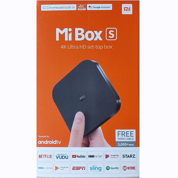 Xiaomi Mi Box S Android TV with Google Assistant Remote