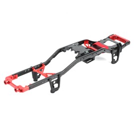 RC Crawler Chassis Frame Suspension Bracket with Metal Battery Plate for Axial SCX10 II 90046 90047 1/10 RC Car