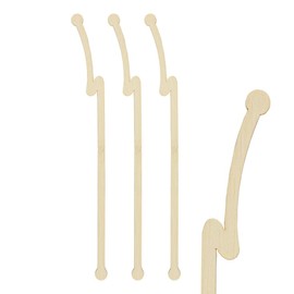 VEPATIM 100 Disposable Stirrers "Blitz" Bamboo 22 cm