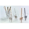 Farm Animal Party Cups with Lids and Straws, 12 oz
