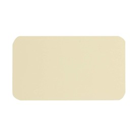 Penta Angel 100 Pcs Mini Paper Blank Gift Notes Cards DIY Craft Small Word Business Message Cards (Beige)