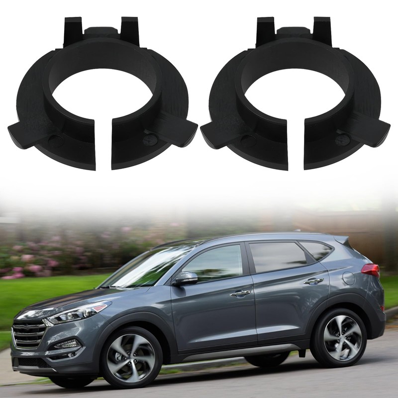 EMSea 2pcs H7 LED Headlight Adapter P00292695-001 Compatible with Hyundai