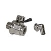 EZ-106(14mm-1.5) EZ Oil Drain Valve with removable L-Shape Hose End