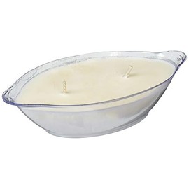 The Eco-Friendly & All-Natural Fuzu Massage Candle, Oil & Skin Moisturizer - Dual Wicks and Pour Spouts - Fiji Dates & Lemon Peel, 4 fl oz