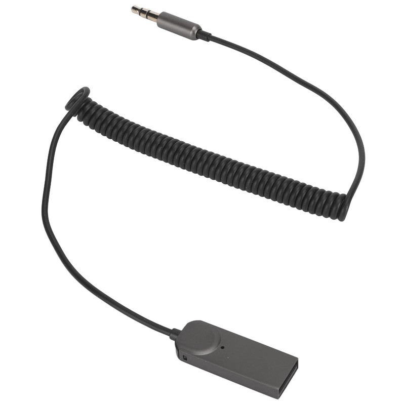Bluetooth Aux Adapter Cable HiFi Stereo Support Hands Free Calls