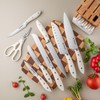 Knife Set, KUNYUAN 15 pieces Knife Sets for Kitchen,High Carbon
