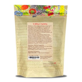 Foothills Naturals Elderberry Organic Whole - 1 pound(454g) 200+ Servings, Gourmet Cooking and Herbal Recipes