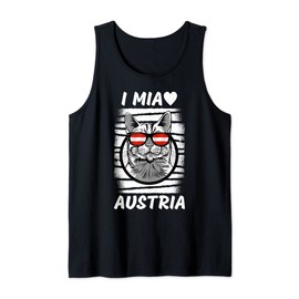 Austria Flag Fan Austrian Flag Patriot Austria Tank Top
