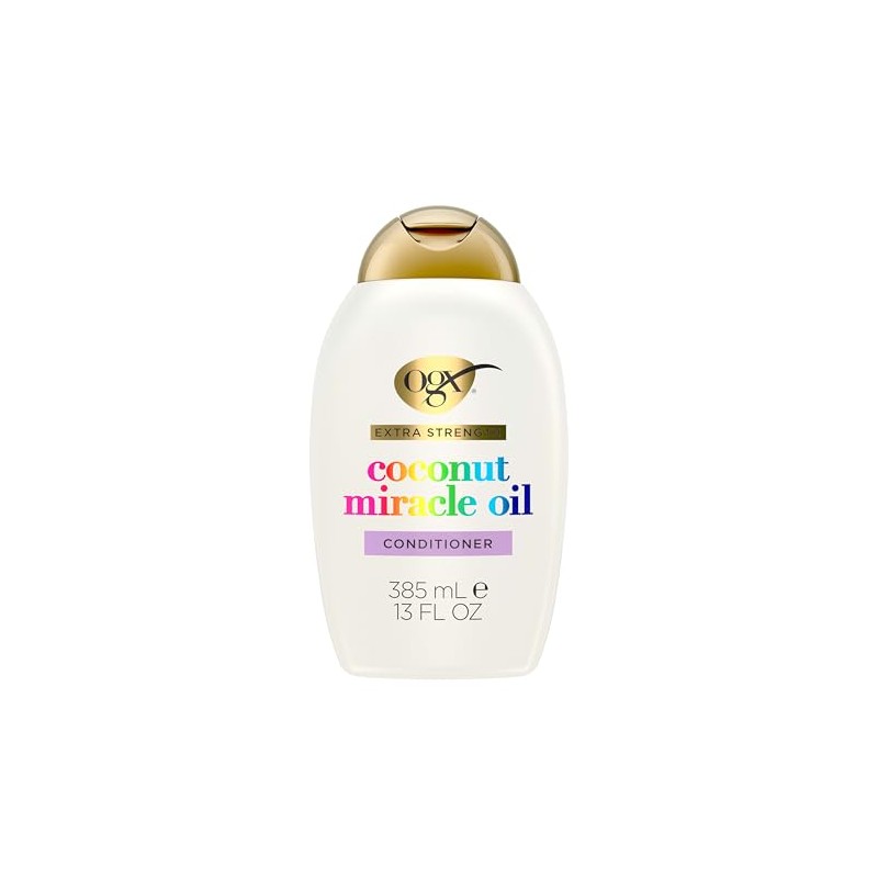 OGX, Acondicionador Reparador de Aceite de Coco, 385 ml