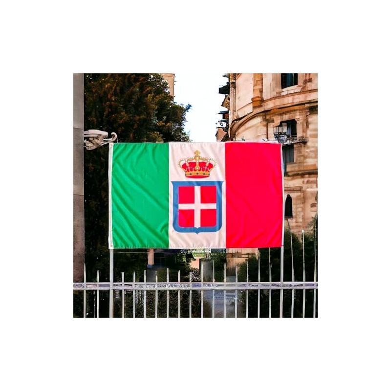 Flag Kingdom Italy 1861-1946 Colourful Kingdom Italy Flag 150 cm