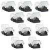 RGBZONE 10 Pack RGB 4Pin LED Strip Connector for 10mm