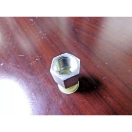 Parker 3/4-16 Male Thread x 3/8 Female, Zinc Plated Steel Adapter(EF)