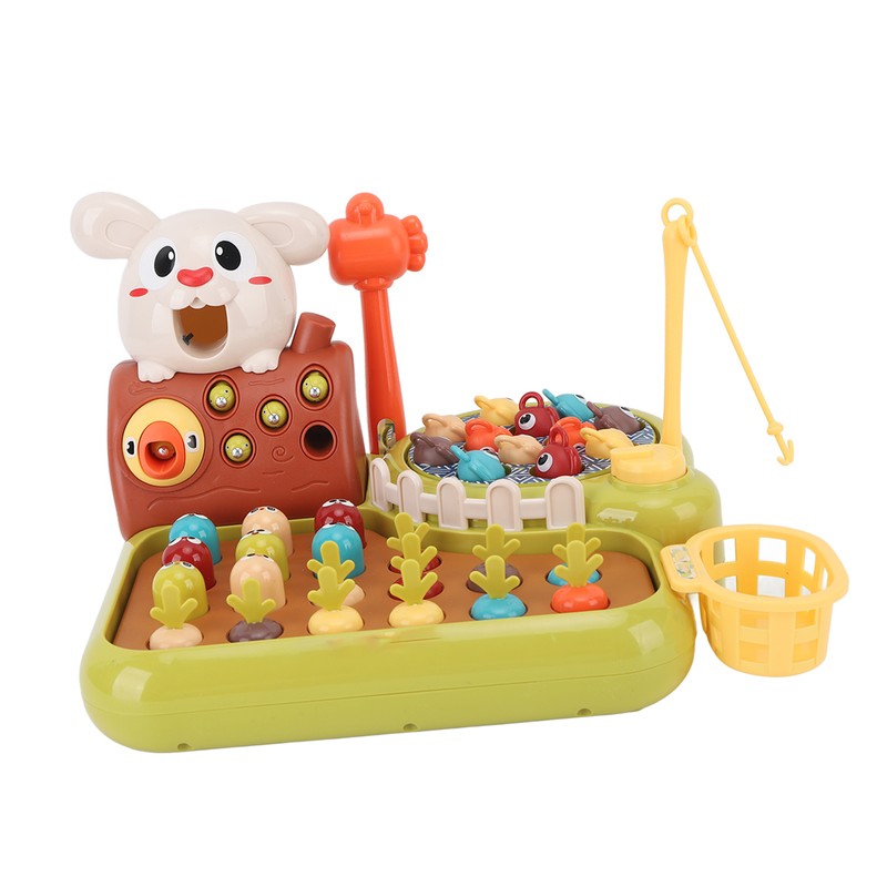 Whack Game 4 in 1 Multi Functional Toys Fishing Toy