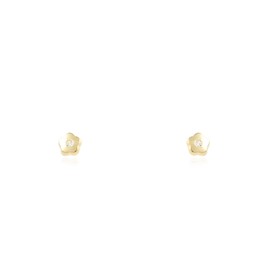 Baby Flower 3mm Stud Earrings - Yellow Gold 9ct (375), Yellow Gold, No Gemstone