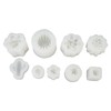 9Pcs Succulent Silicone Mold Soft Flexible Easy Release Easy to