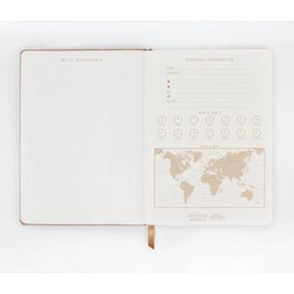 Designworks Ink Vegan Suede Flexible Journal Notebook with 192 Lined Pages and Ribbon Marker for Work, Writing, Journal, 5.75 x 8 Inch, Dusty Blush Journal