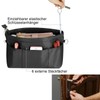 SHINGONE Handbag Organiser with Key Ring, Pocket Organiser, Waterproof, Inner