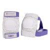 Set De Protecciones Marca Flying Eagle Modelo Cobet Blanco Con
