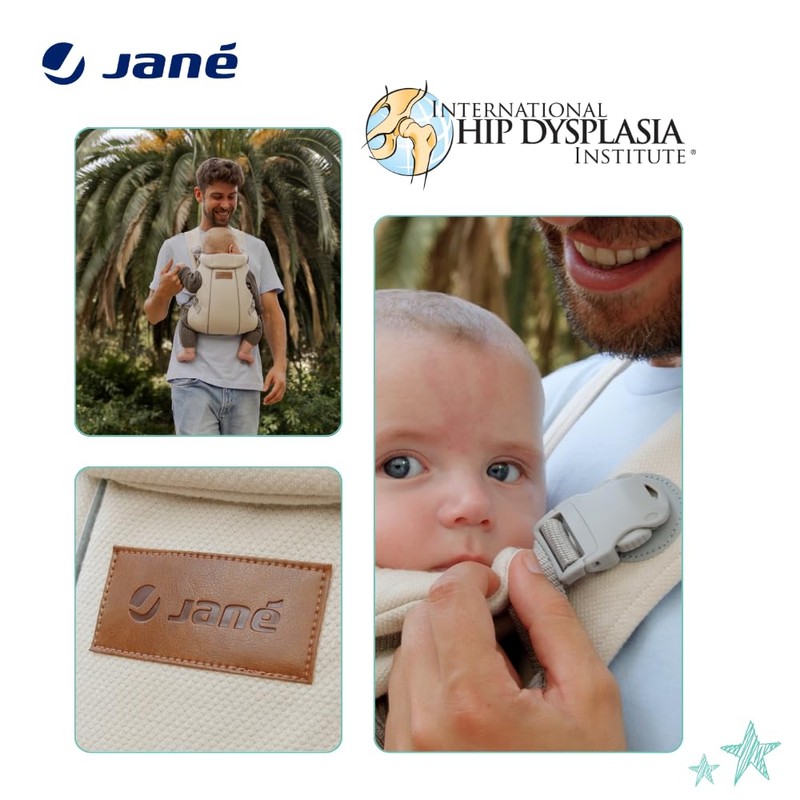 Jané Dual Ergonomic Baby Carrier from Birth to 15 kg,