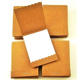 Mini Notepads Matchbook Style Party Favors in Kraft Set of 20
